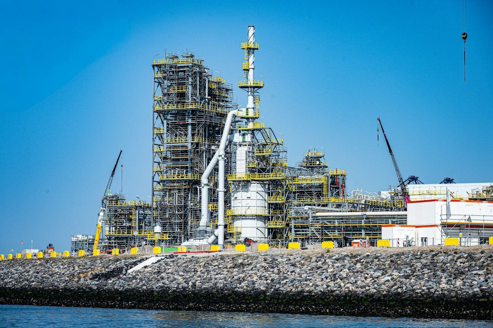 Planta de proceso en operación